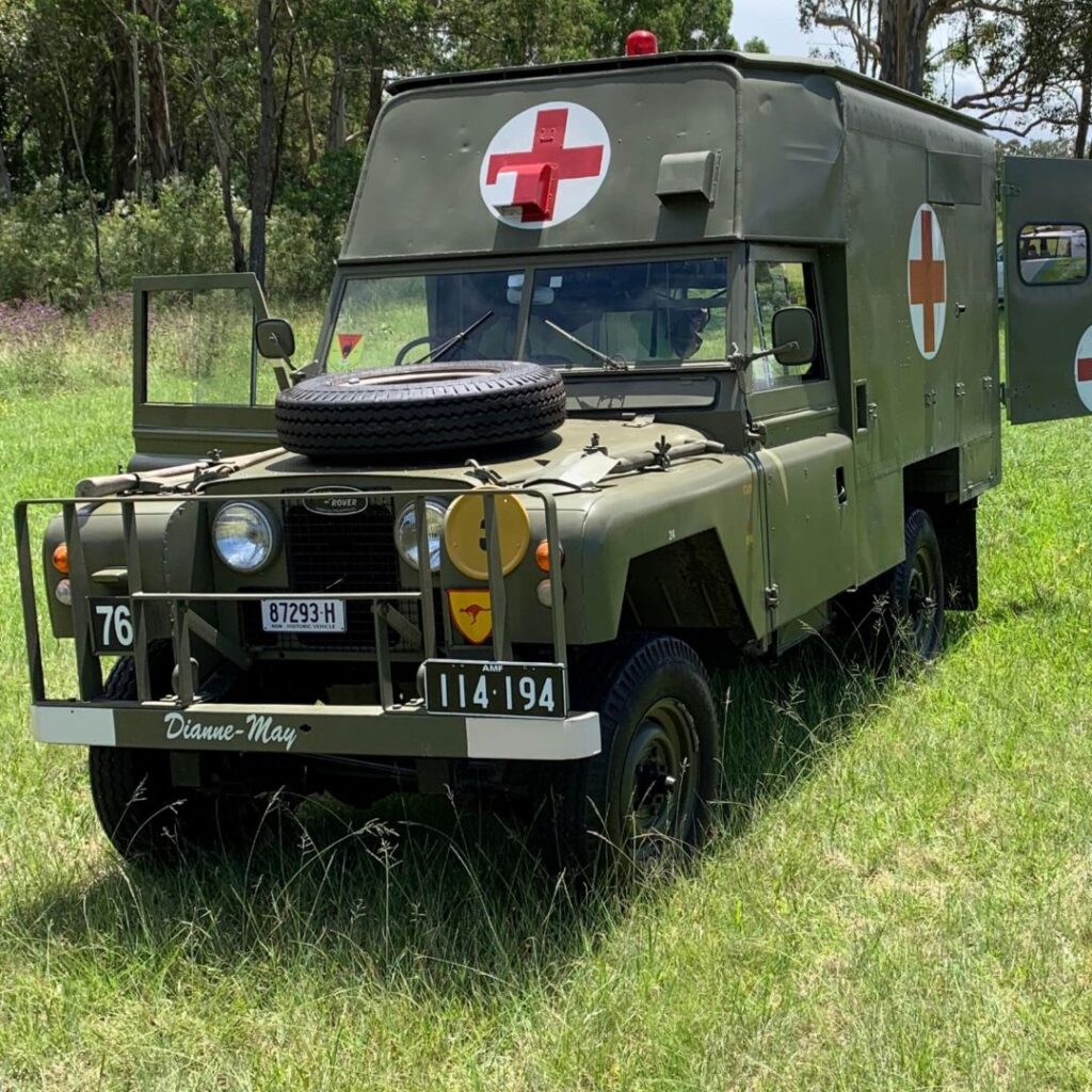 military medical vehicle